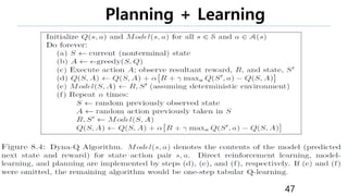 Planning + Learning
47
 