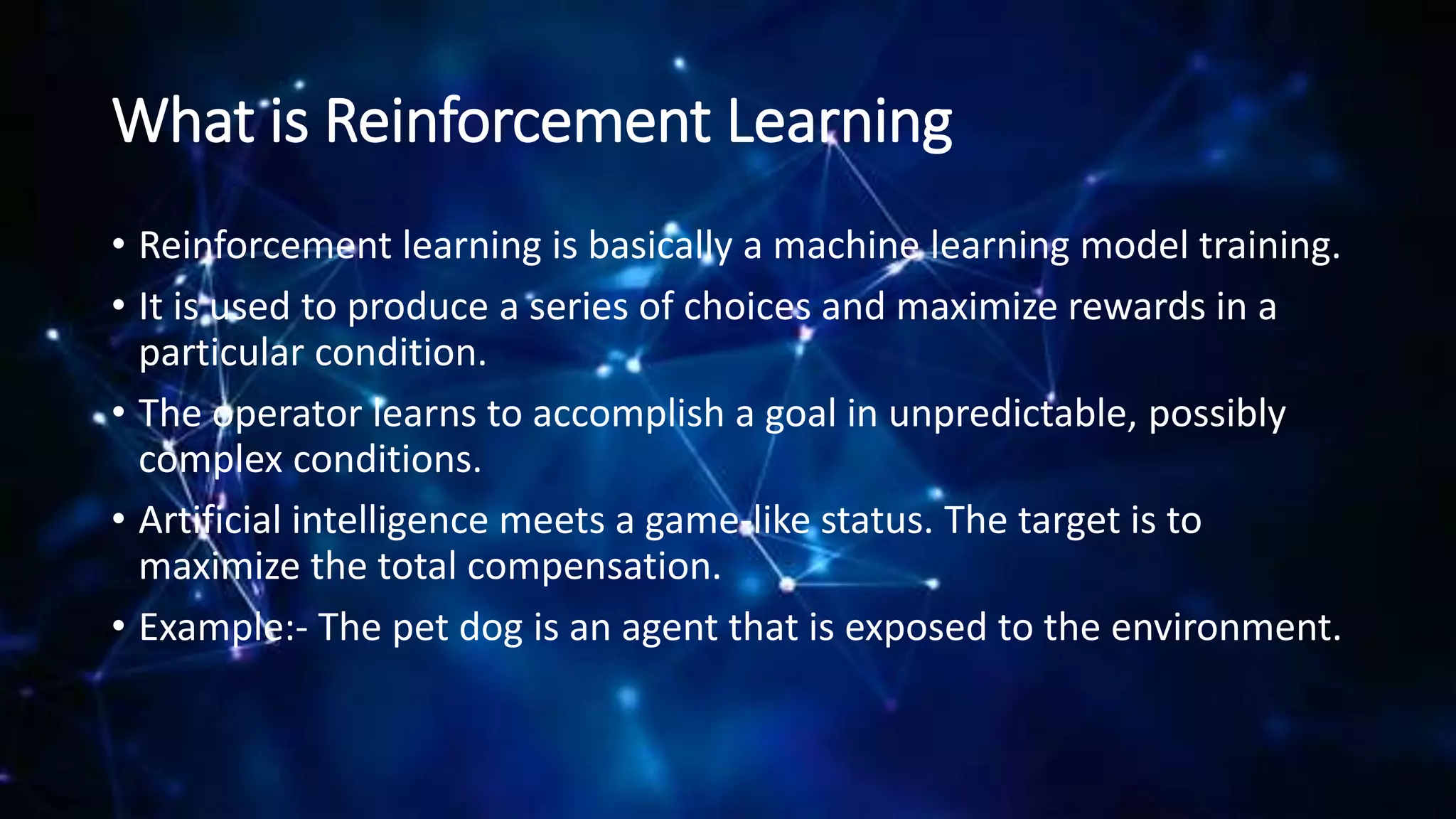 What is Reinforcement Learning in Machine Learning | PPTX
