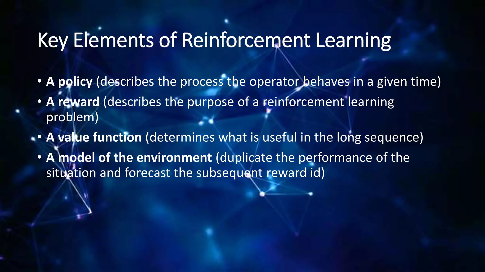 What is Reinforcement Learning in Machine Learning | PPTX