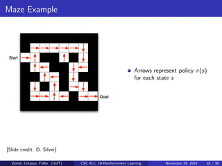 reinforcement learning and Q-learning algorithm and problem solution | PDF