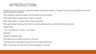 Comprehensive Introduction to Reinforcement Learning Concepts and ...