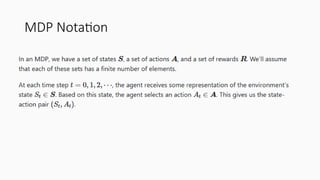 MDP Notation
 
