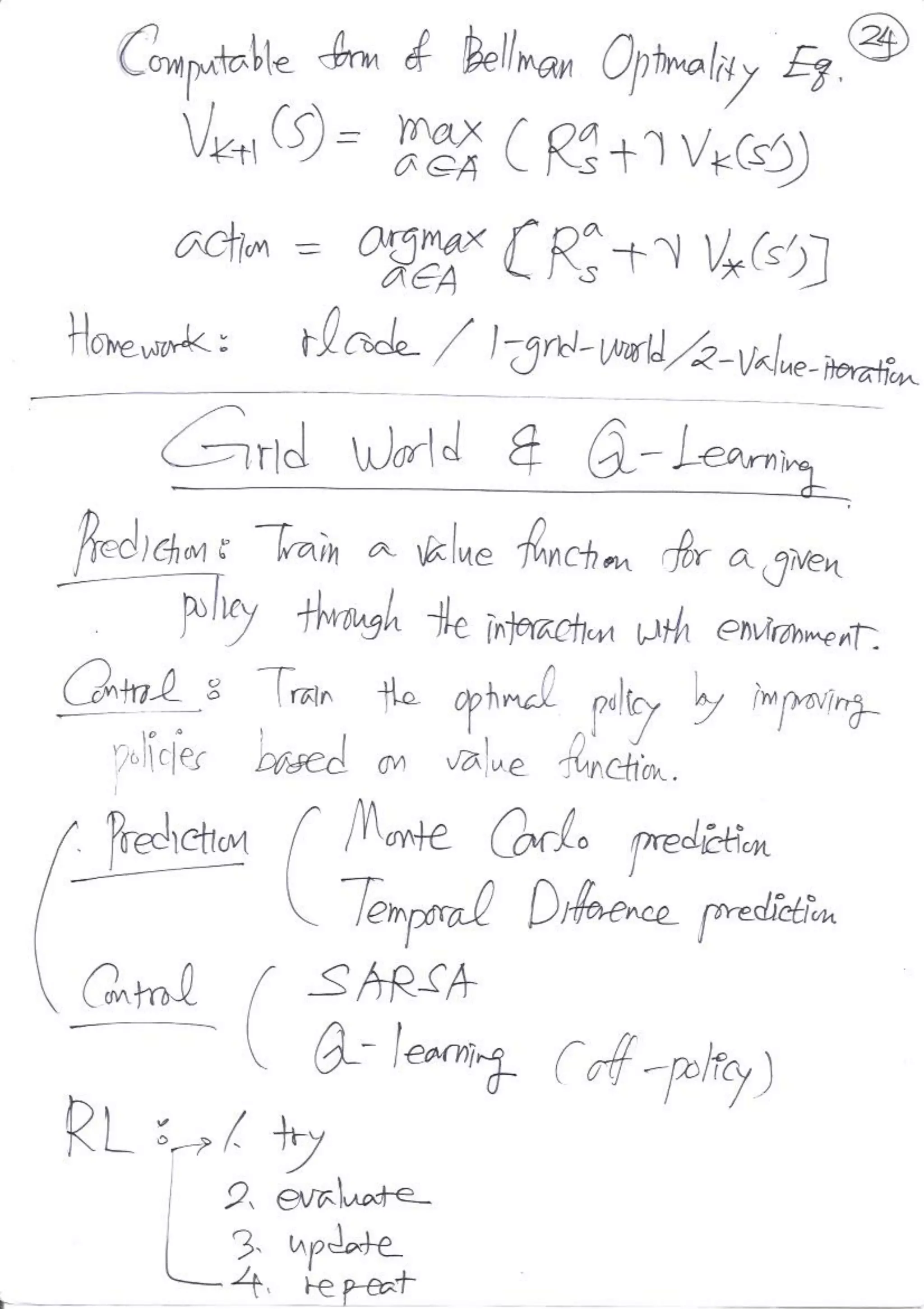Reinforcement Learning