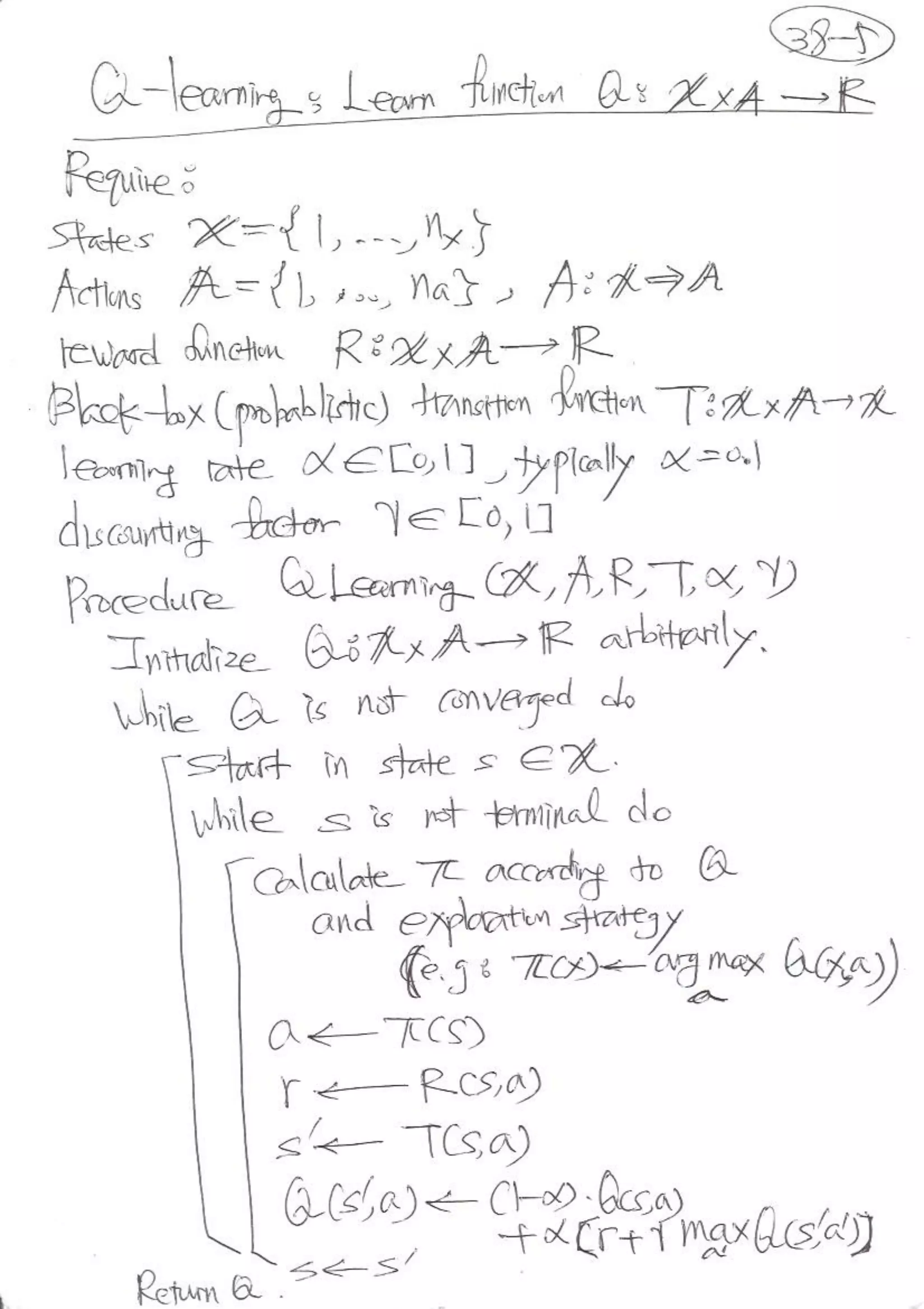 Reinforcement Learning