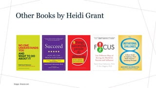 Other Books by Heidi Grant
Images: Amazon.com
 