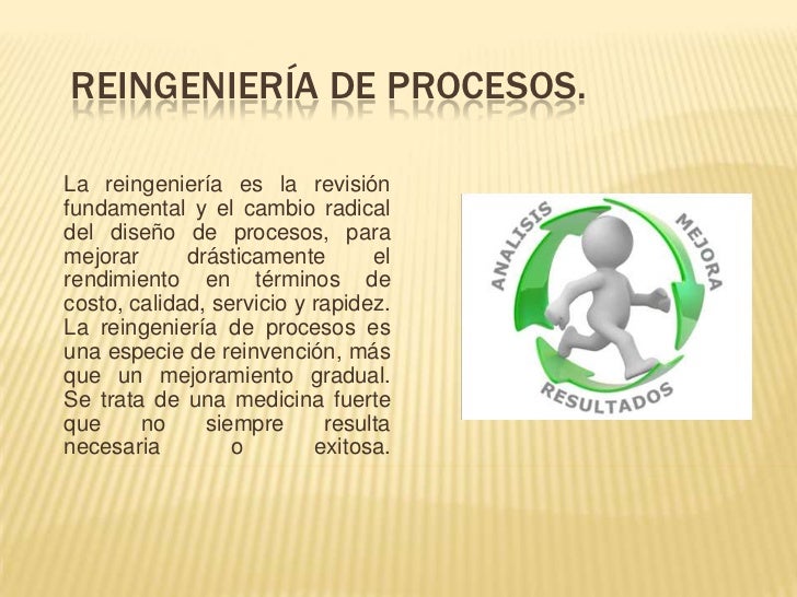 Reingeniería de procesos