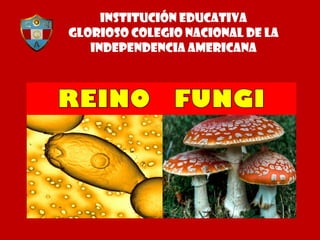 INSTITUCIÓN EDUCATIVA
GLORIOSO COLEGIO NACIONAL DE LA
INDEPENDENCIA AMERICANA
 