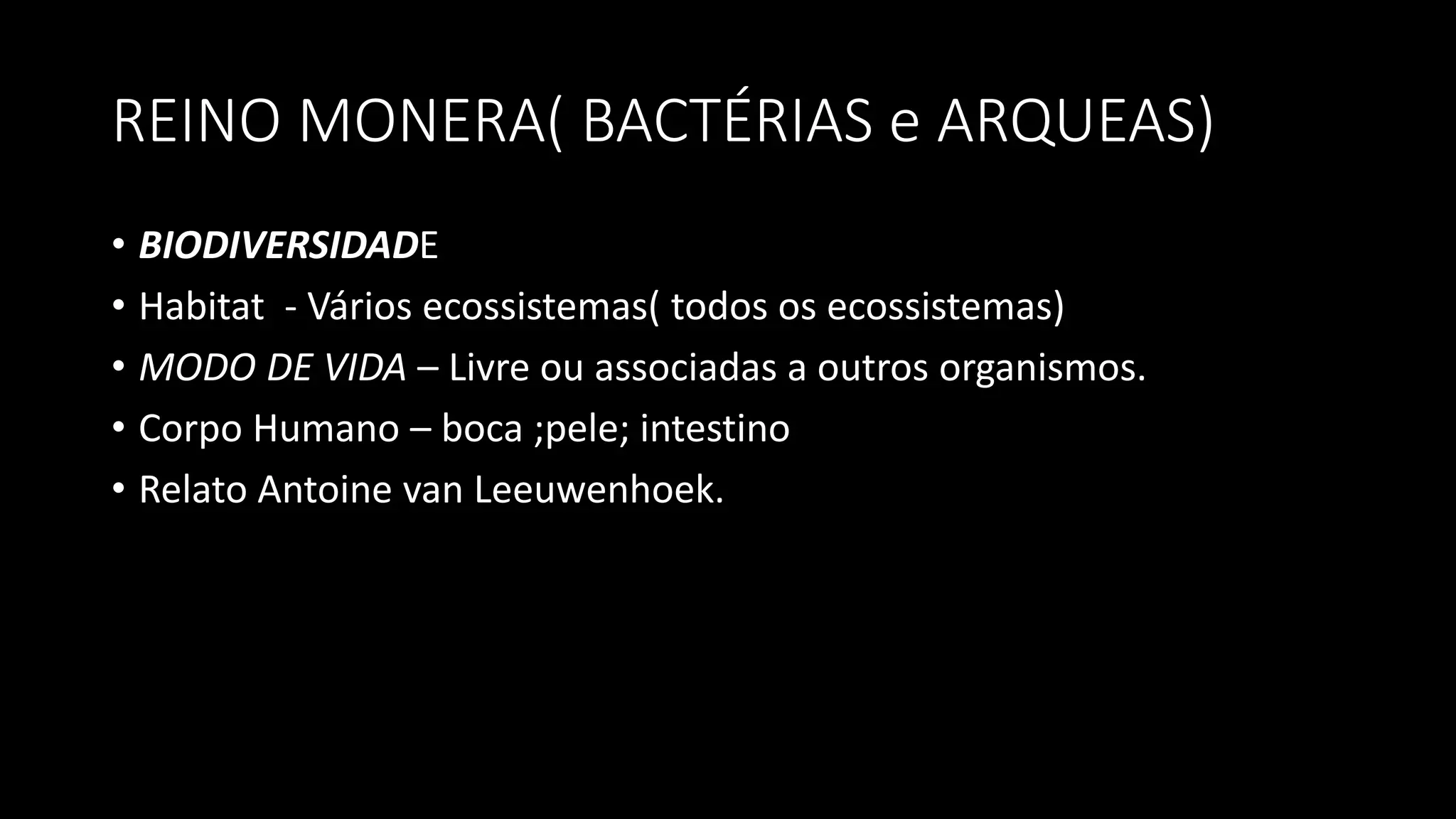 Reino monera (1) | PPTX