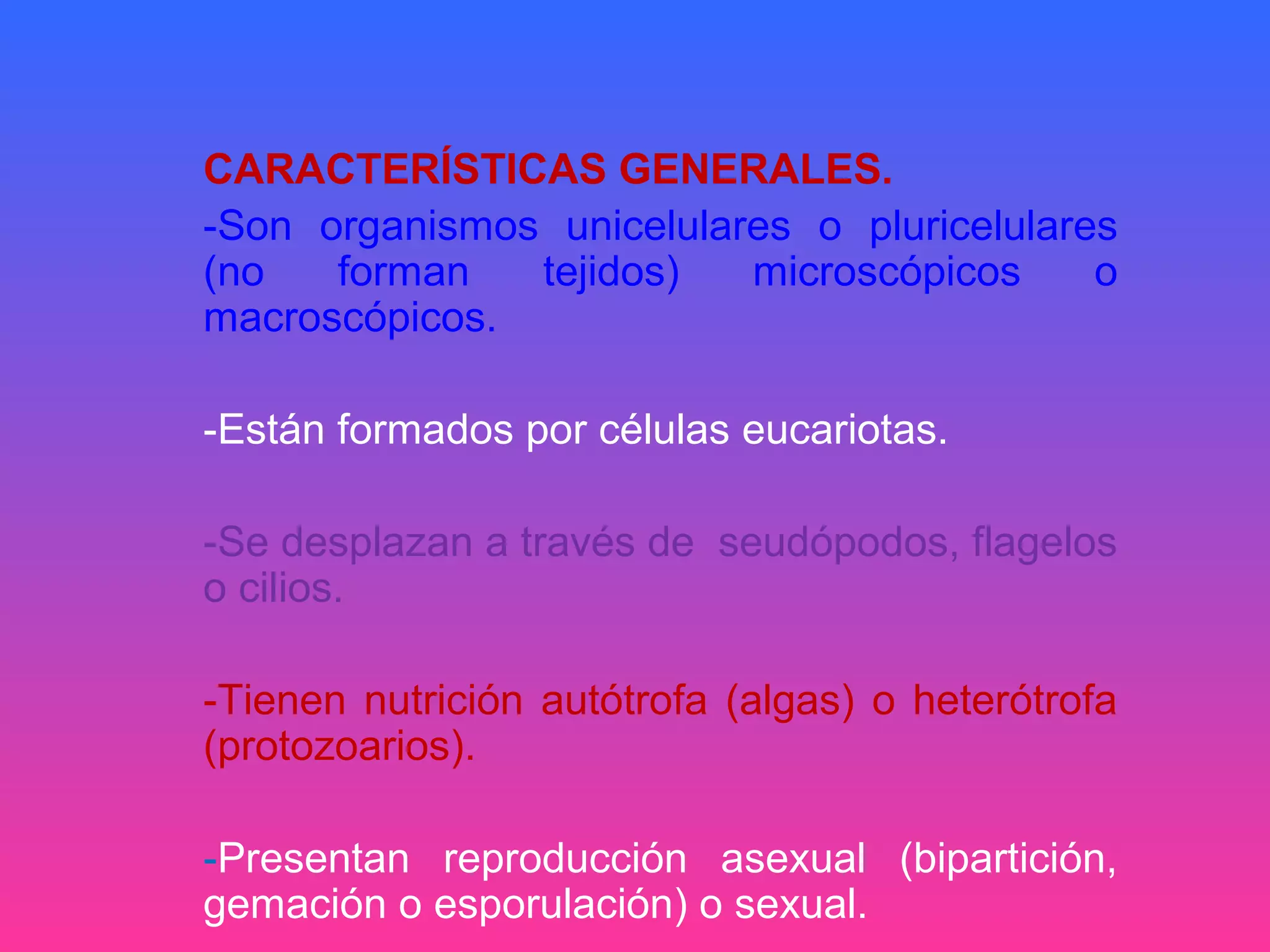 REINO PROTISTA | PPT