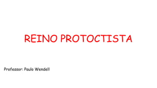 REINO PROTOCTISTA
Professor: Paulo Wendell
 