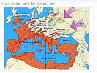 Expansión pueblos germanos
 