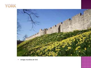 Antigas muralhas de York 