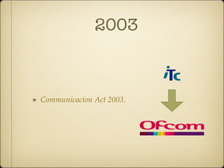 2003



Communicacion Act 2003.
 