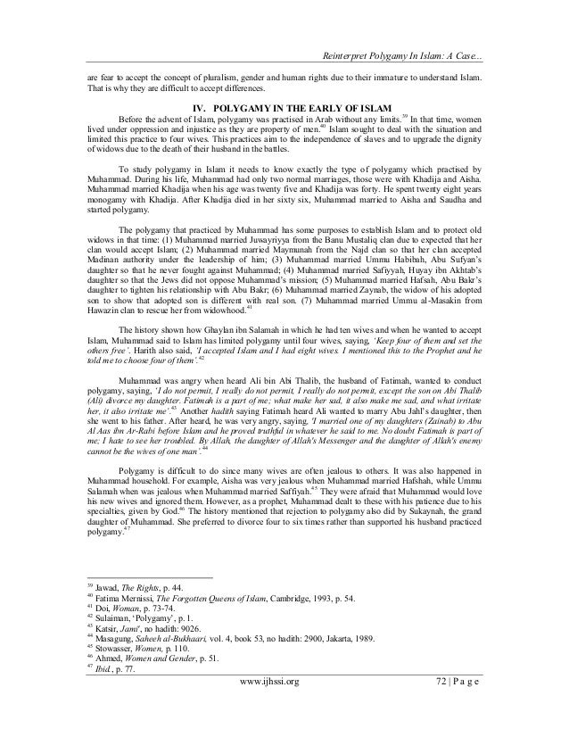 Polygamy in islam image