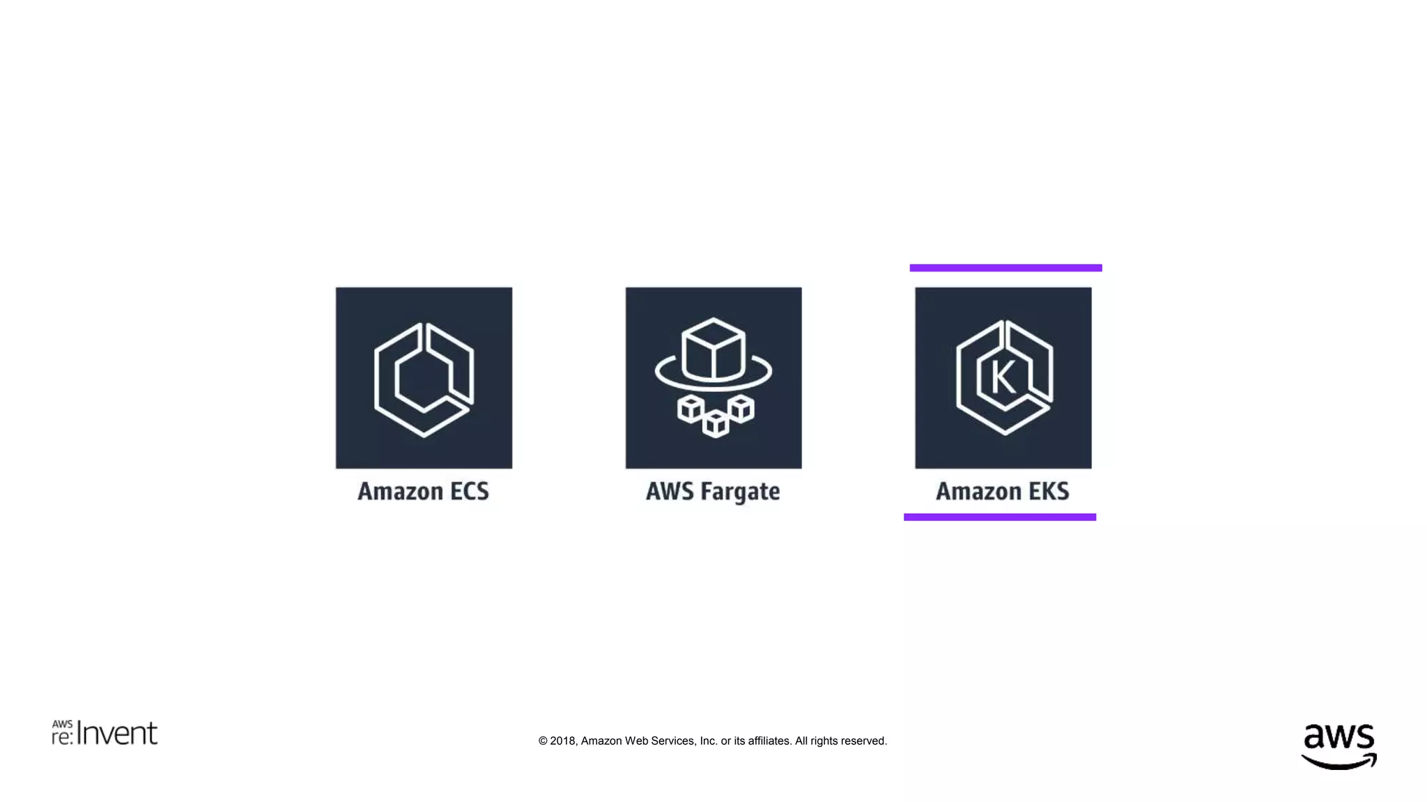 © 2018, Amazon Web Services, Inc. or its affiliates. All rights reserved.
 