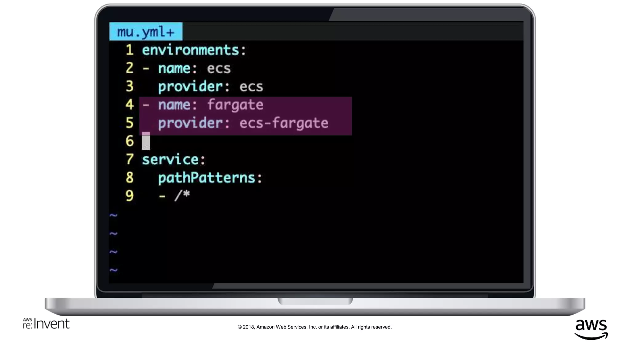 © 2018, Amazon Web Services, Inc. or its affiliates. All rights reserved.
 
