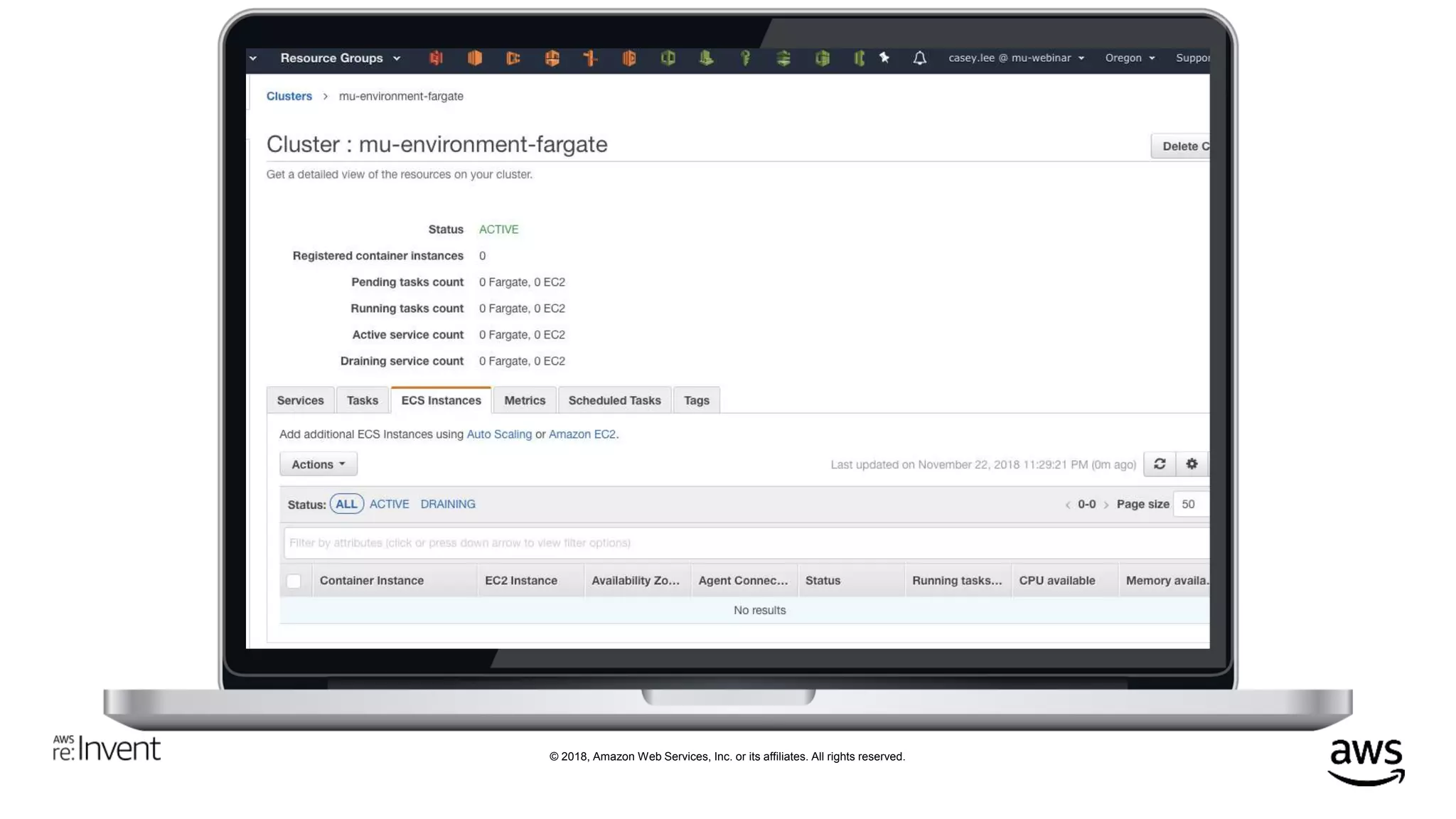 © 2018, Amazon Web Services, Inc. or its affiliates. All rights reserved.
 