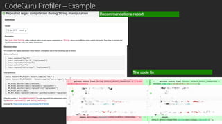 CodeGuru Profiler – Example
 