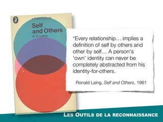 DE LA RECONNAISSANCE
41
Personnes
Compétences
Réalisations
Réussites
quoi
?…
Apprentissages Aspirations
Reconnaitre
 