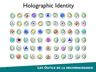 Reconnaissance
DE LA RECONNAISSANCE
45
Formelle
Non-Formelle
Traditionelle Non-Traditionelle
Badges de compétence
Micro-Crédits
Smart Badges
Badges Conversationnels
Badges auto-attribués
Endossement par les pairs
Badges Scout
(Centrée sur l’institution)
(Centrée sur la communauté)
Nano-Diplômes
(Dynamique/Futur)(Statique/Passé)
Badges Tremplins
Badges de rêvesBadges de réussites collectives
Pouvoir agir
Conformité
Inclusion
Equiper
Badges d’afﬁliation
 