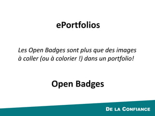 DE LA CONFIANCE59
3
Le capital social est déﬁni par l’OCDE comme des
“réseaux associés à des normes, valeurs et
compréhensions partagées facilitant la coopération au
sein des groupes et entre eux”.
Source: OECD Insights: Human Capital
Mis ensemble, ces réseaux et compréhensions
engendrent la conﬁance et ainsi permettent aux
personnes de travailler ensemble
 