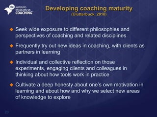 Reinventing Executive Coaching: to Accelerate Leadership Development ...