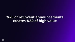 AWS reInvent recap 2024 - Dorian/Derya SEZEN | PPTX
