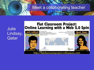 Meet a collaborating teacher Julie Lindsay, Qatar 