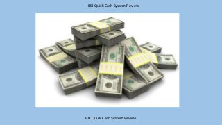 REI Quick Cash System Review

REI Quick Cash System Review

 