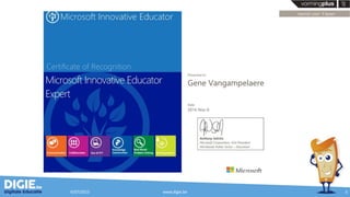 9/07/2015 www.digie.be 3
 