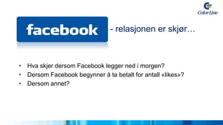 Antall «likes» fra juni – 15. november 2010