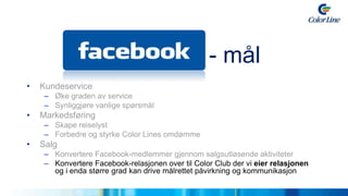 Besøk & salg julekalender