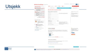 Hvilke reiselivsprodukter er bookbare i Versjon 1?OvernattingBest Western HotelsDe HistoriskeNordic Choice HotelsRezidorRica HotelsScandic HotelsThon HotelsCityBreak destinasjoneneGuestMaker Booking pilot StavangerFly430 flyselskaper via AmadeusNorwegianFergeColor LineFjord LineStena LineLeiebilAVISEuropcarHertzSixt