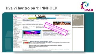 Katrine Mosfjeld, Visit Oslo