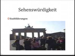 SehenswürdigkeitStadtführungen