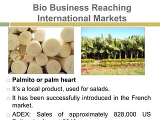 Private Conservation Projects & Eco tourismCommunity Based VenturesForest Law 2000: Promote investment and provide legal security.promote economic development, preserve biological diversity,  and local cultural values.Currently: 25 areas of private conservation. This enables to protect 131,866 Ha.Civil society and private sector working together!