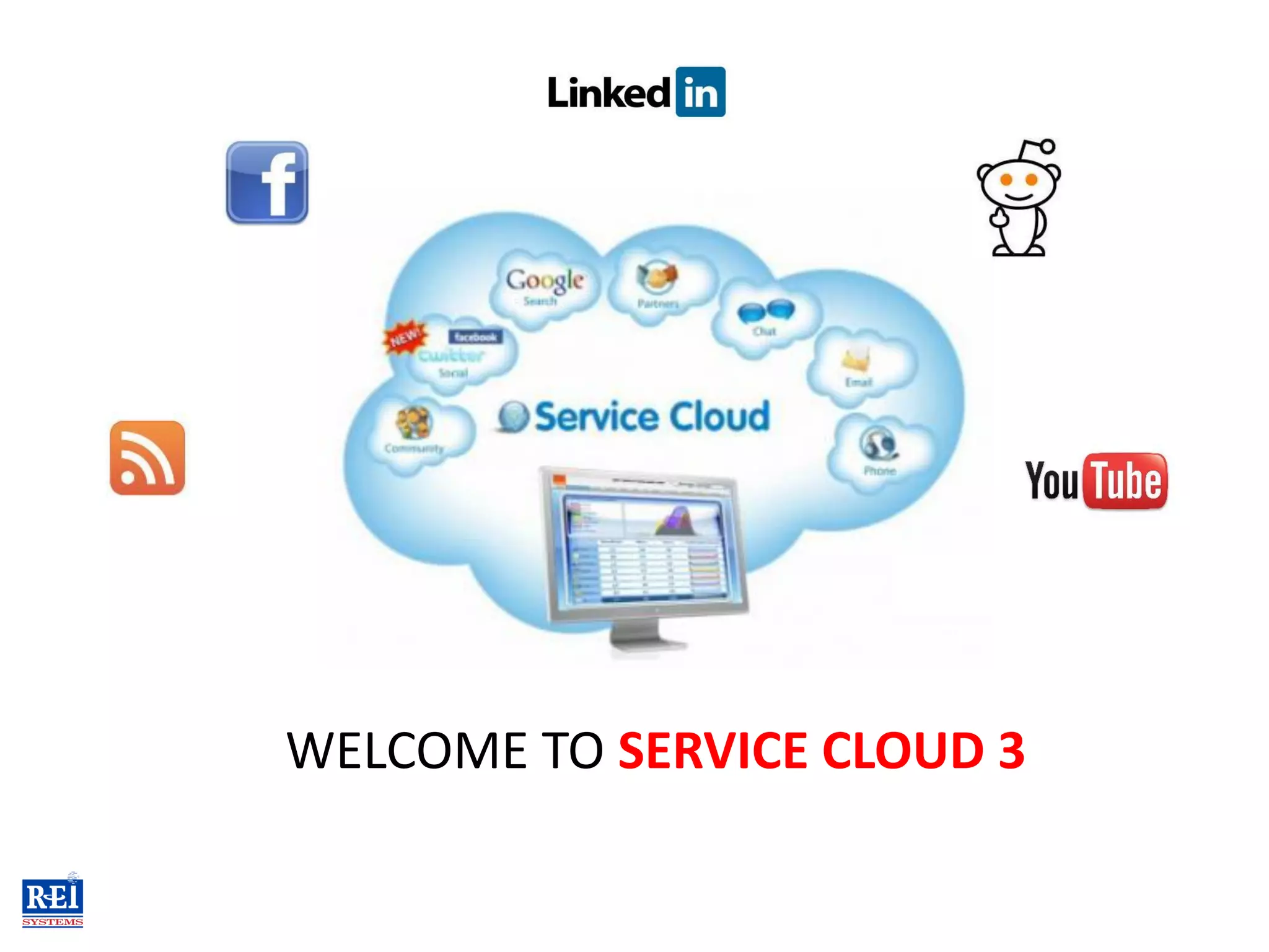 WELCOME TO SERVICE CLOUD 3
 