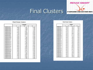 Final Clusters 
 