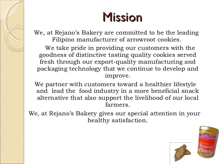 mission of bakery business plan