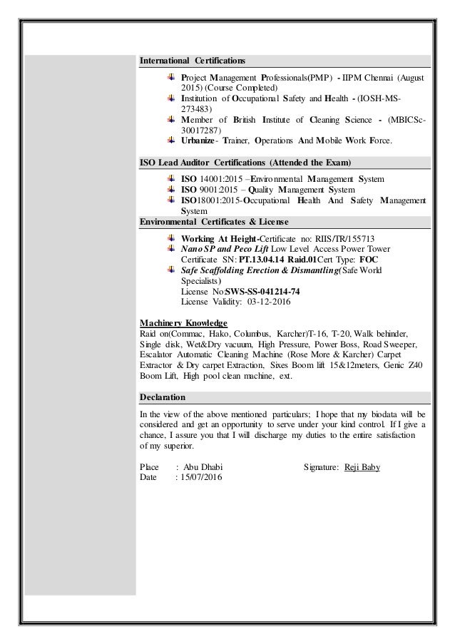 how to write height in biodata