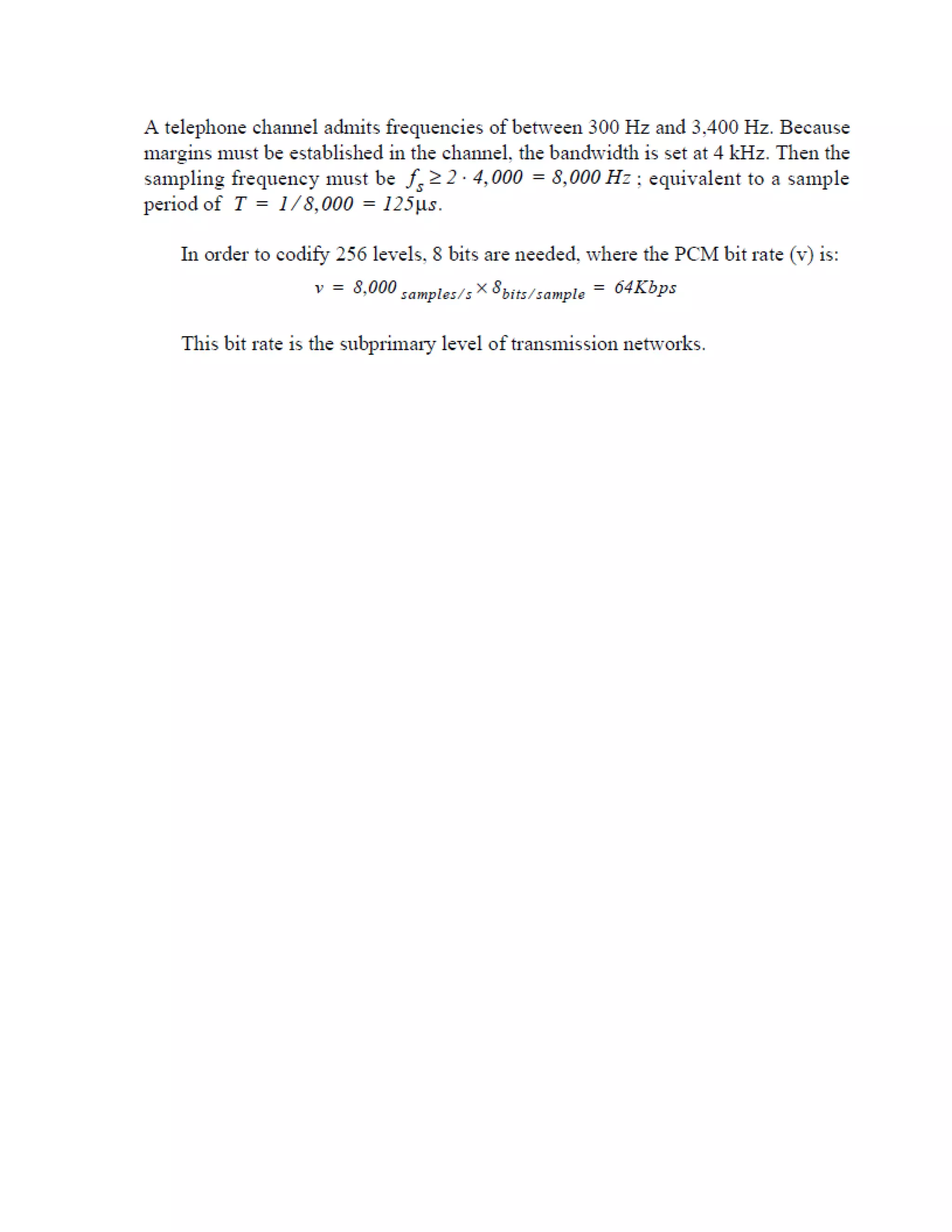 Rejuvenating pcm pulse code modulation