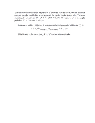 Rejuvenating pcm pulse code modulation