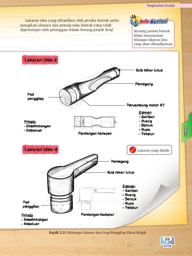 Jawapan Reka Bentuk Dan Teknologi Tingkatan 3 – Buku Teks