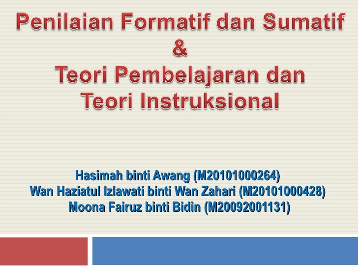 Reka Bentuk Instruksional Chap 12 N 13