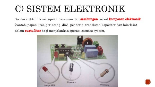 Elektrik elemen sistem RBT T2