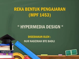 Reka bentuk pengajaran | PDF
