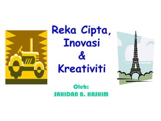 Rekacipta inovasi & kreativiti | PDF