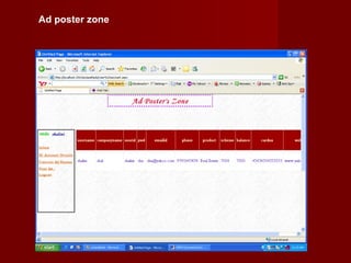 Ad poster zone 