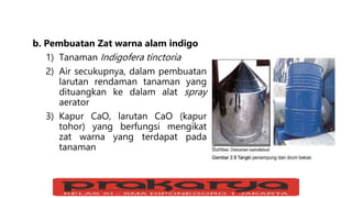 Produk yang dihasilkan menggunakan alat spray aerator adalah