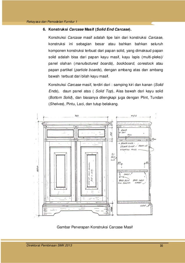 Rekayasa dan Pemodelan Furniture 1